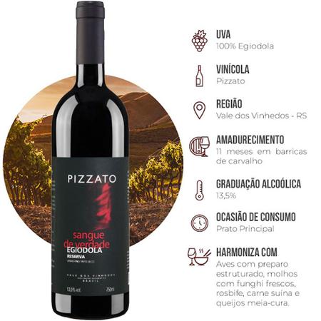 Pizzato Egiodola Reserva Red Wine 750ml 13.5% vol.
